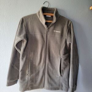 Columbia fleece zip up jacket